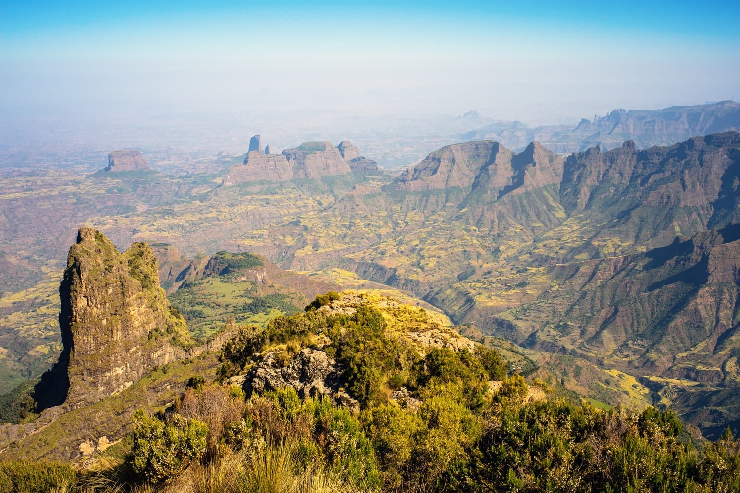 The Semien Mountains National park